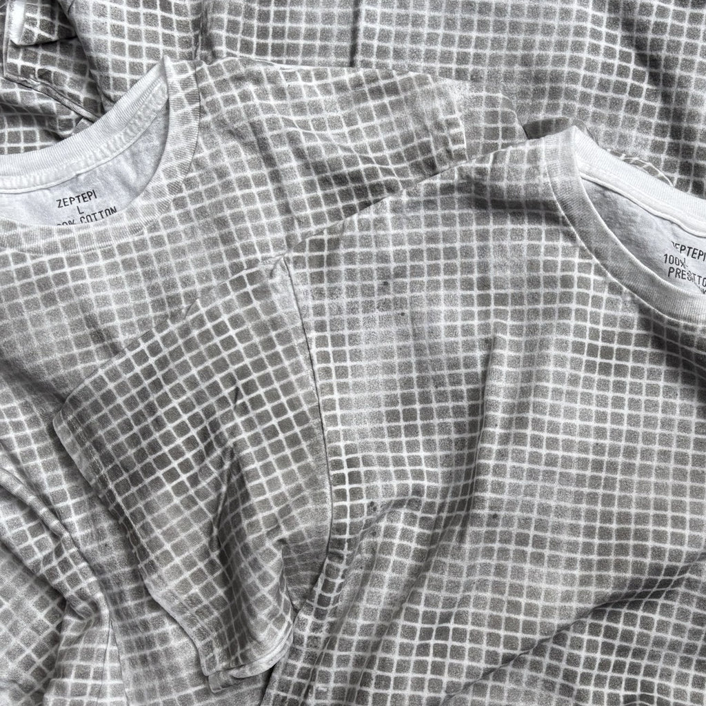 SS Tee / Grid Camo / White / Online Exclusive